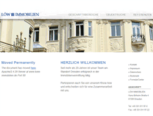 Tablet Screenshot of loew-immobilien.de